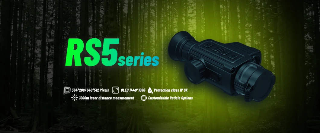 Imaging Night Vision Rifle Scope Hand Held Thermal Monocular with Good Price RS5