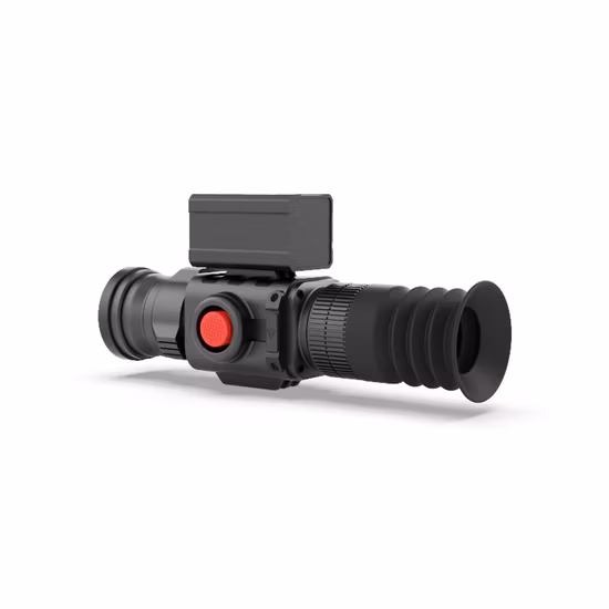 Alcance térmico con telémetro láser para detección de largo alcance